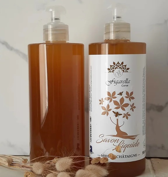 savon-liquide-miel-chataigne-figarella