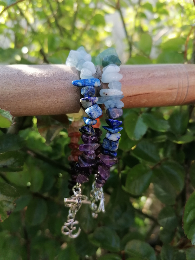 Bracelet Baroque 7 Chakras – Harmonie et Mineraux