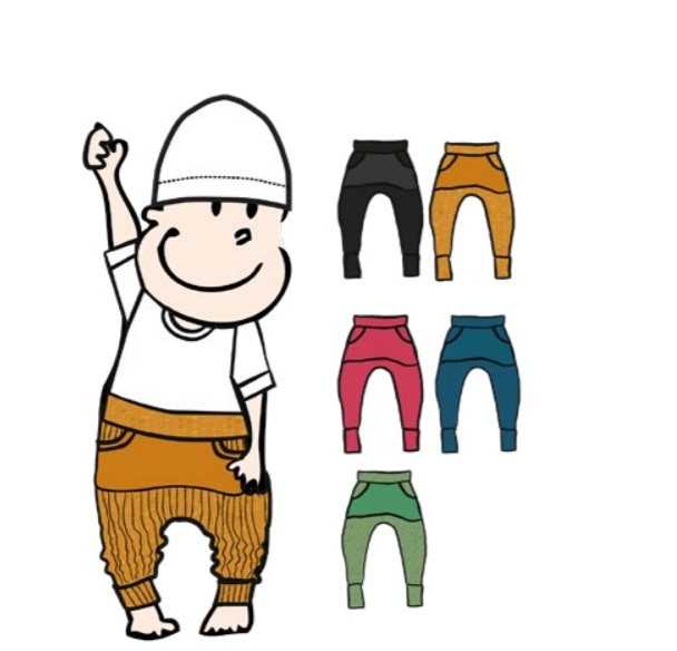 Kangaroo Pants Sarouel à poche ManyMonths - coloris 2021