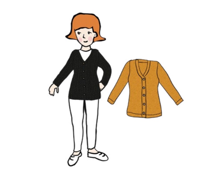 Cardigan Femme en laine MaM - coloris 2021