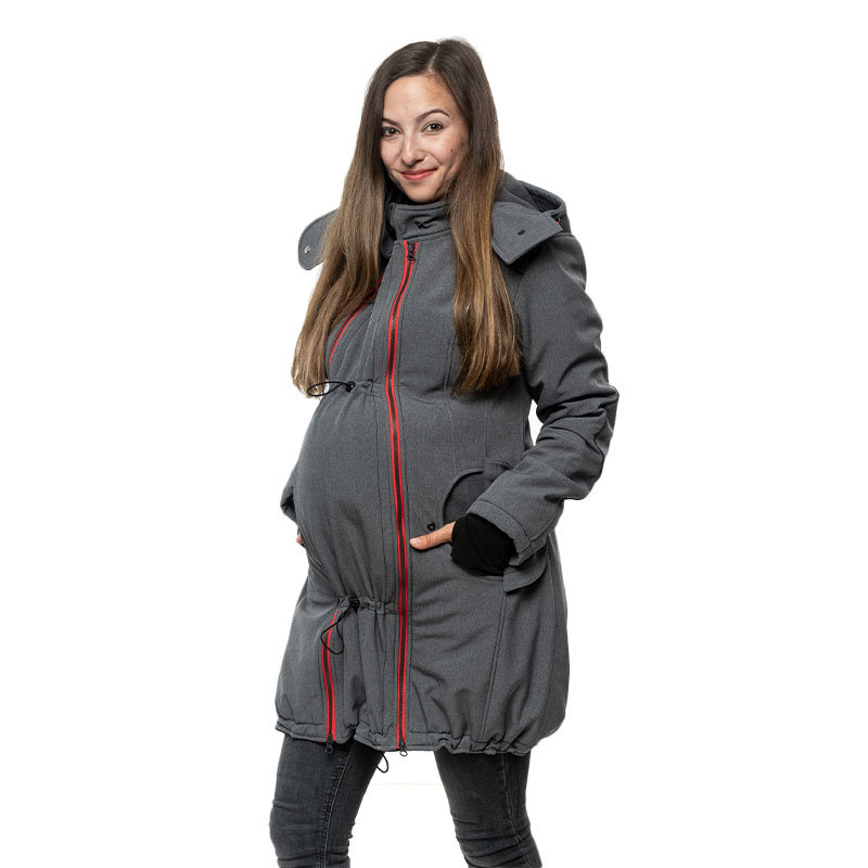 Liliputi Mamacoat manteau de portage et grossesse 4 en 1 Antracit 4