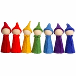 Gnomes Rainbow - set de 7 Papoose 2