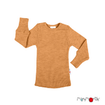 T-shirt manches longues en laine ManyMonths - coloris 2021 Honey Bread