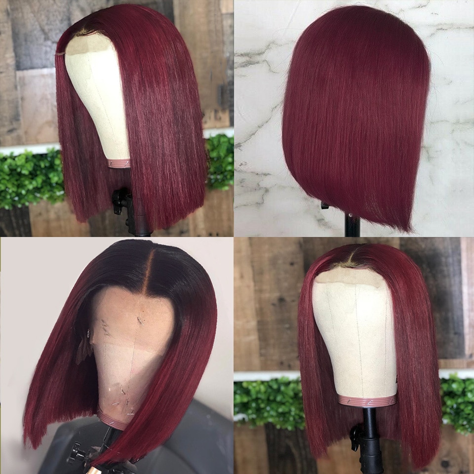 13x4-droit-bourgogne-Bob-dentelle-avant-perruques-99J-dentelle-avant-perruques-de-cheveux-humains-br-silien