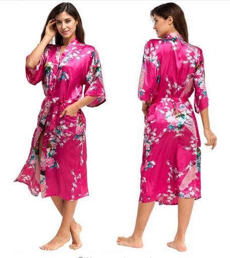 Soie-Kimono-Robe-peignoir-femmes-Satin-Robe-soie-Robes-nuit-Sexy-Robes-nuit-grandir-pour-demoiselle
