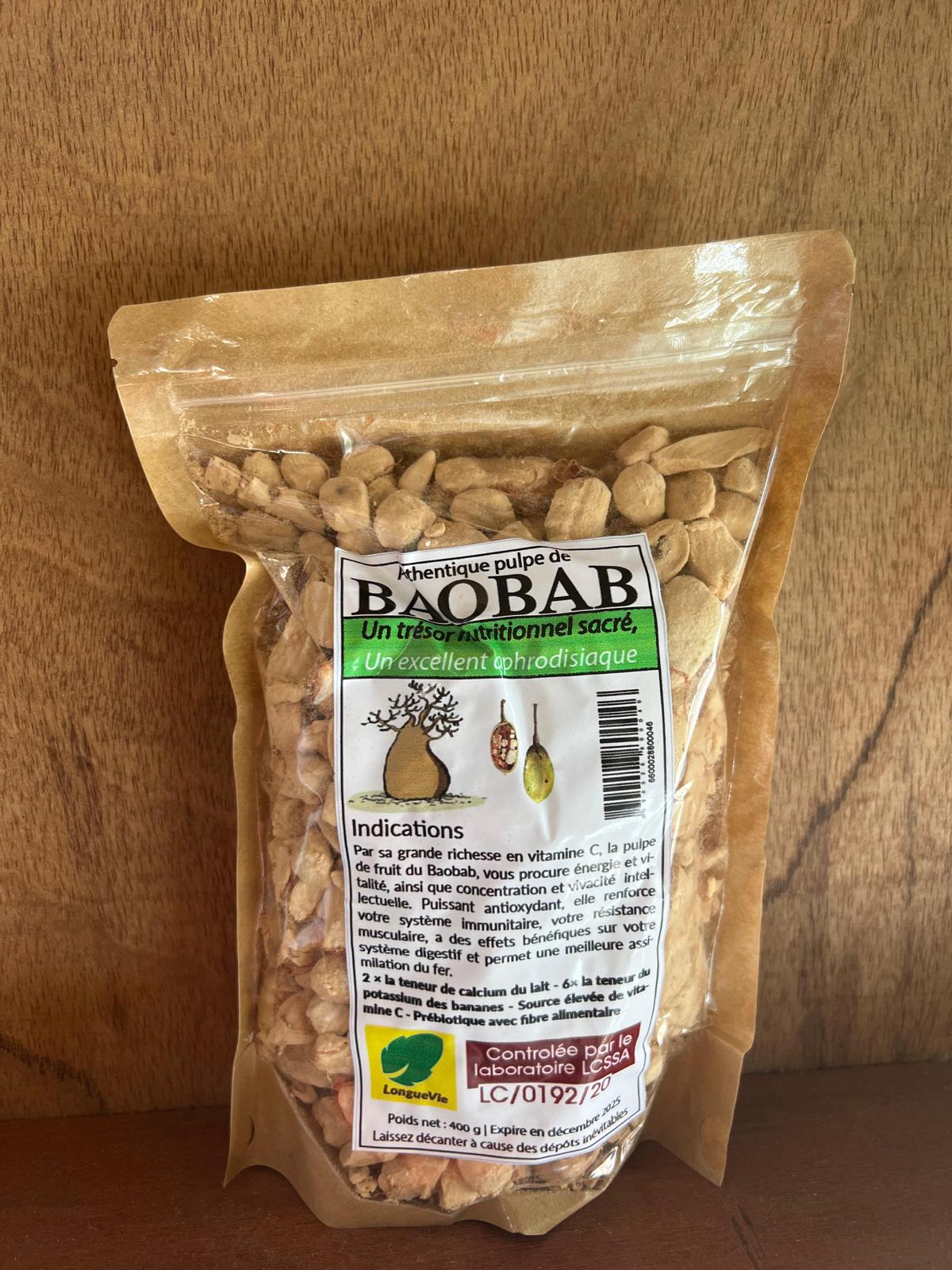 Granulés de baobab