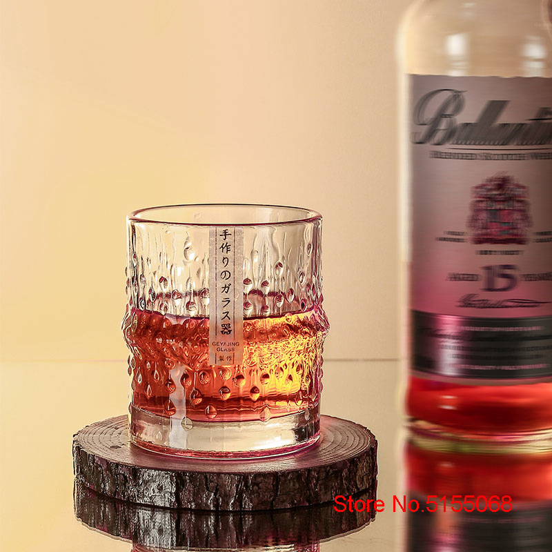 Verres-Whisky-en-bambou-l-ancienne-Style-japonais-bo-te-en-bois-avec-gouttes-de-pluie