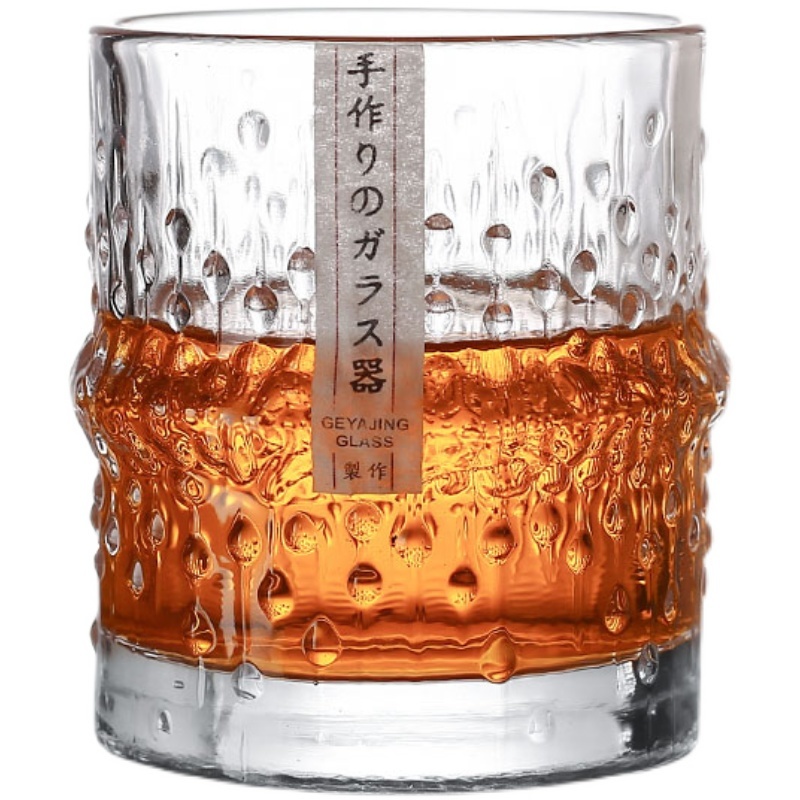 Verres-Whisky-en-bambou-l-ancienne-Style-japonais-bo-te-en-bois-avec-gouttes-de-pluie