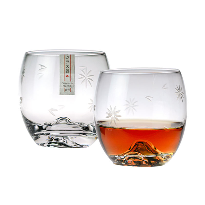 Iceberg-gobelet-Whisky-japonais-verre-Whisky-en-cristal-de-montagne-gravure-la-main-de-fleurs-de