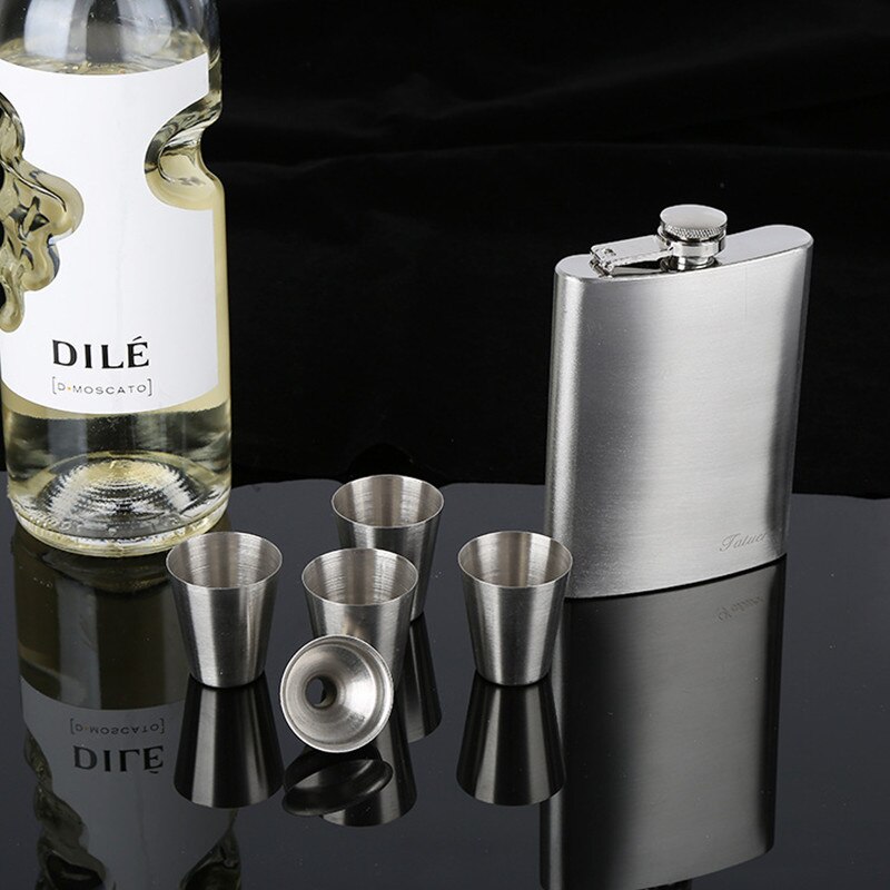 Flasque à Alcool Personnalisée En Acier Inoxydable - Avec Photo Et Texte - Cadeau Pour Père, Mari, Témoin - Idée Noël, Fête Des Pères