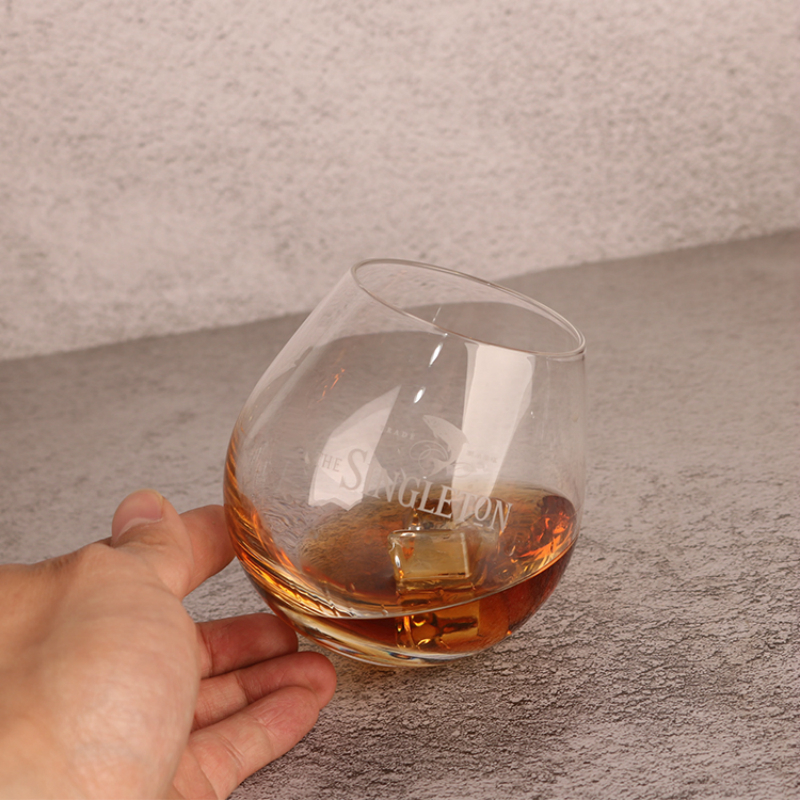 Verre-Whisky-Single-Malt-Verre-Rock-Goutte-d-eau-Shaky-TumJeff-Forme-d-oeuf-Roly-Enforcement