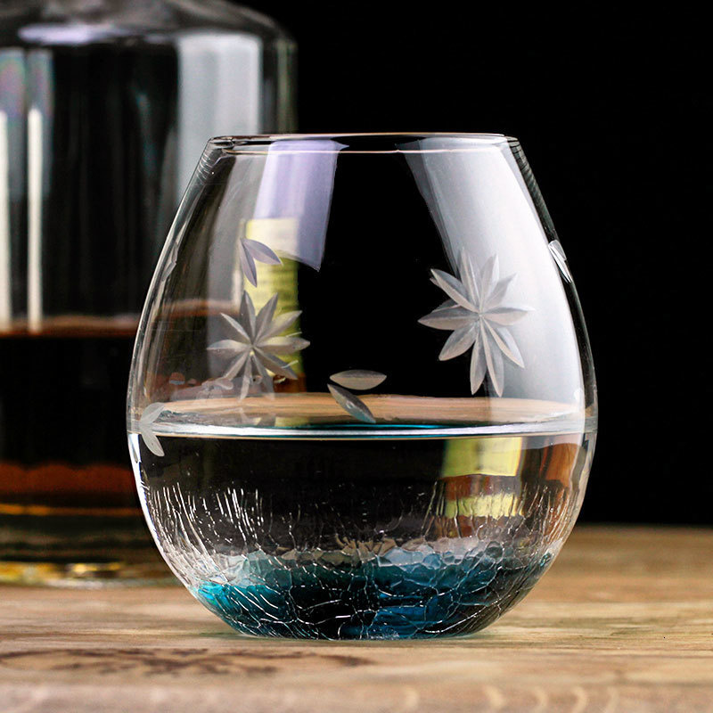 Gobelet-boissons-en-verre-de-roche-de-Whisky-bleu-Style-japonais-avec-des-fissures-de-glace