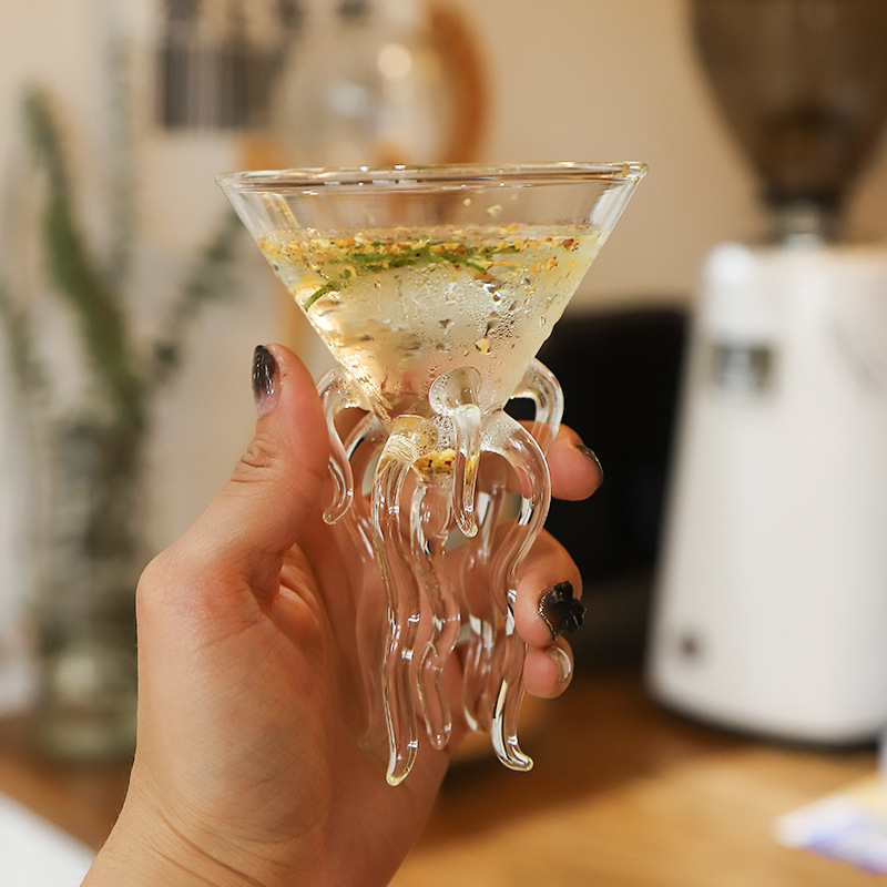 Coupe-cocktail-cr-ative-en-forme-de-m-duse-verres-vin-coupe-martini-gobelet-poulpe-ensemble