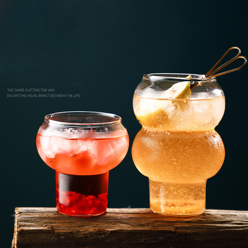Verre-Cocktail-en-Forme-de-Gourde-Tasse-Caf-pour-la-Maison-Transparent-pour-Whisky-Vin-Yogg