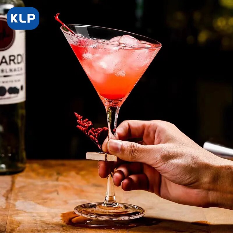 KLP-Verre-Martini-en-Clip-de-Forme-Diagonale-Haut-Cr-atif-pour-Cocktail-Champagne-Triangle