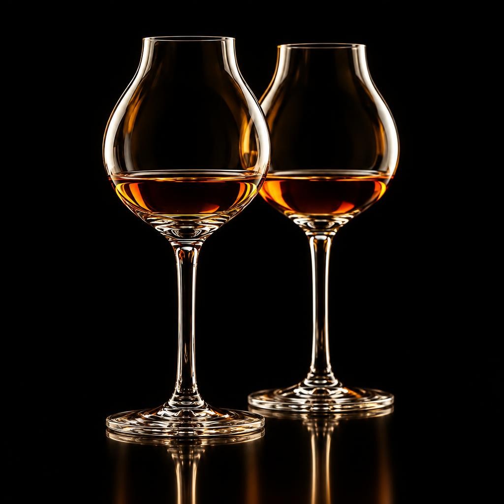 lot-2-verres-tulipe-degustation-fond-noir