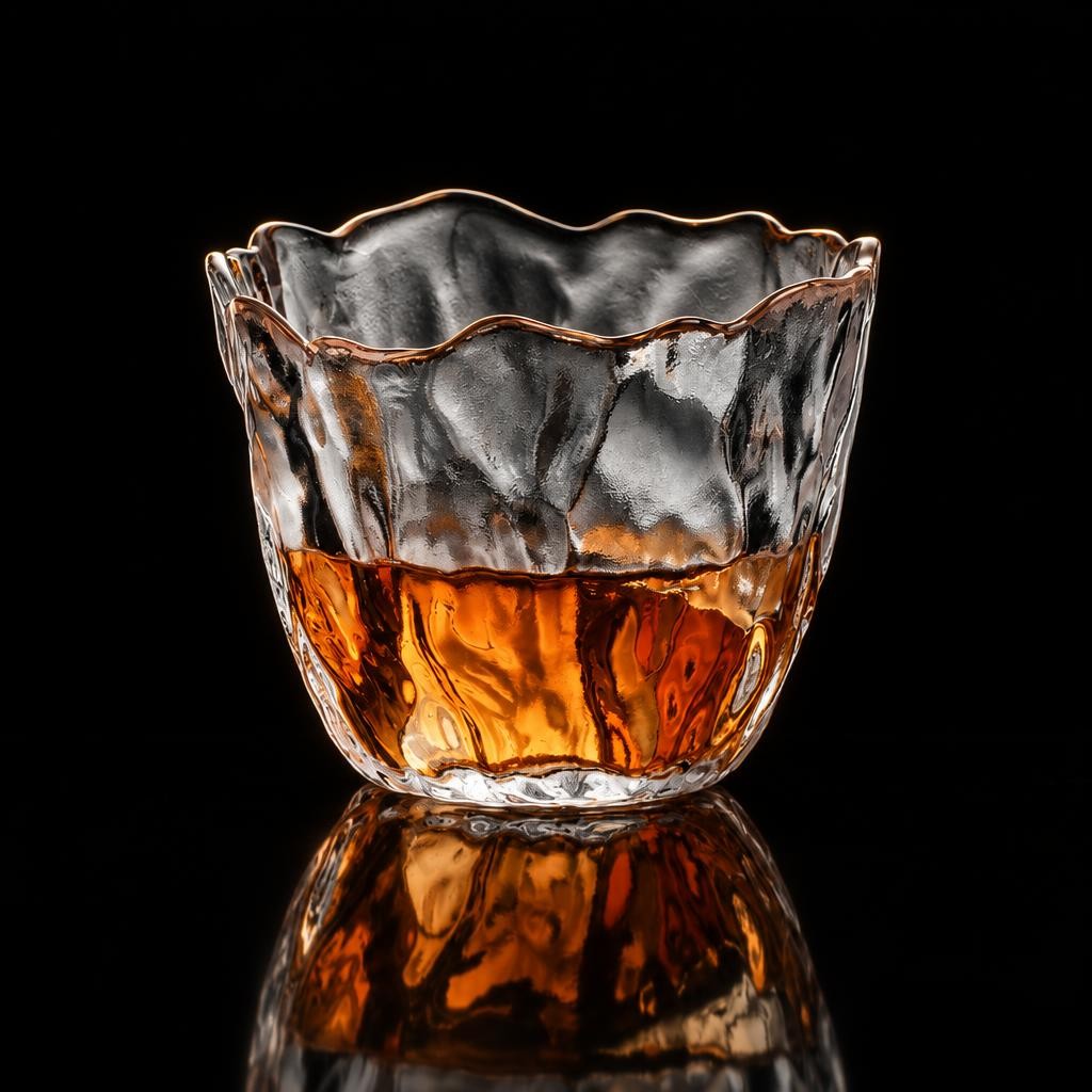 verre-a-whisky-japonais-tasse-fond-noir