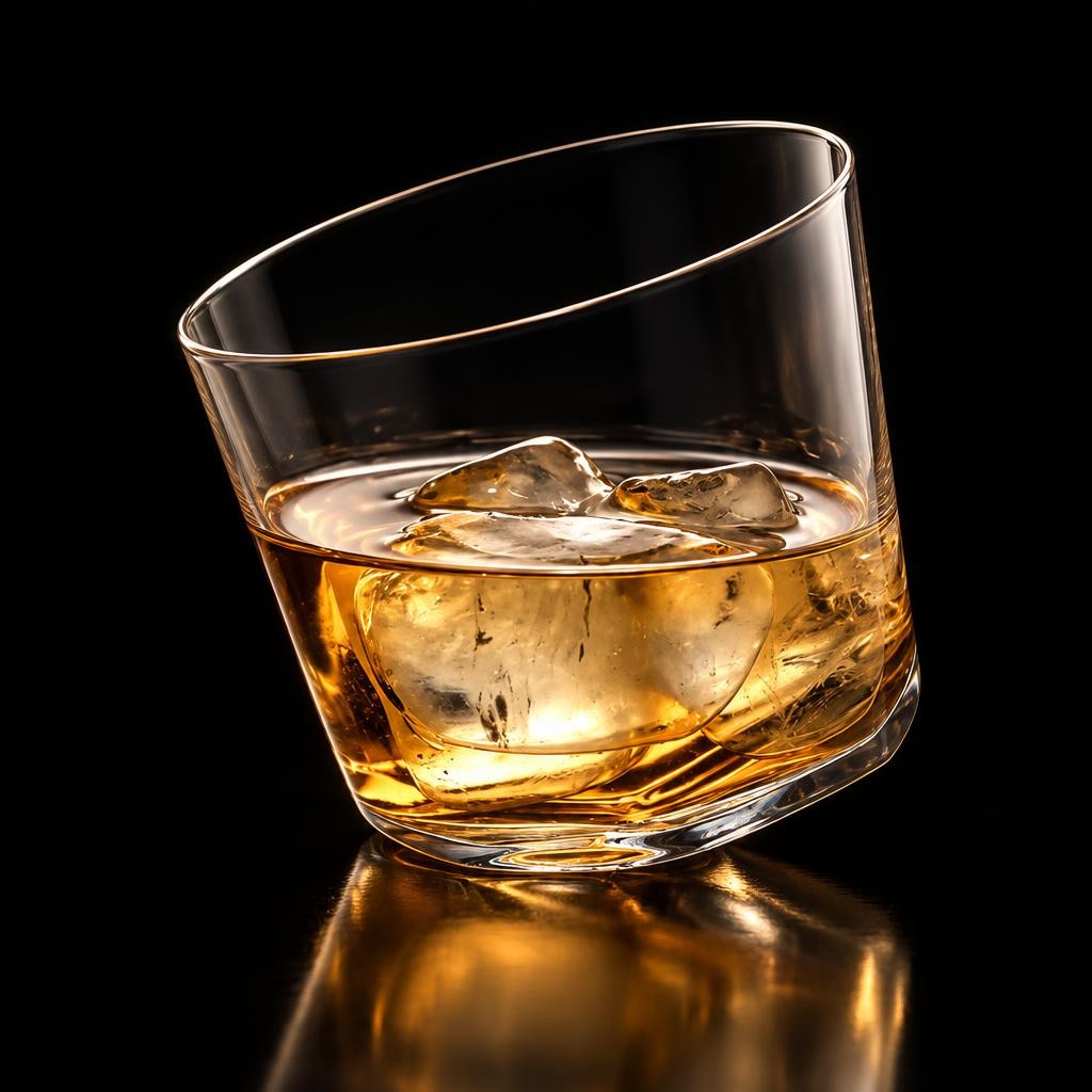 verre-a-whisky-japonais-toupie-fond-noir