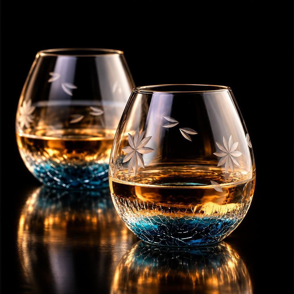 verre-a-whisky-japonais-oeuf-fond-noir