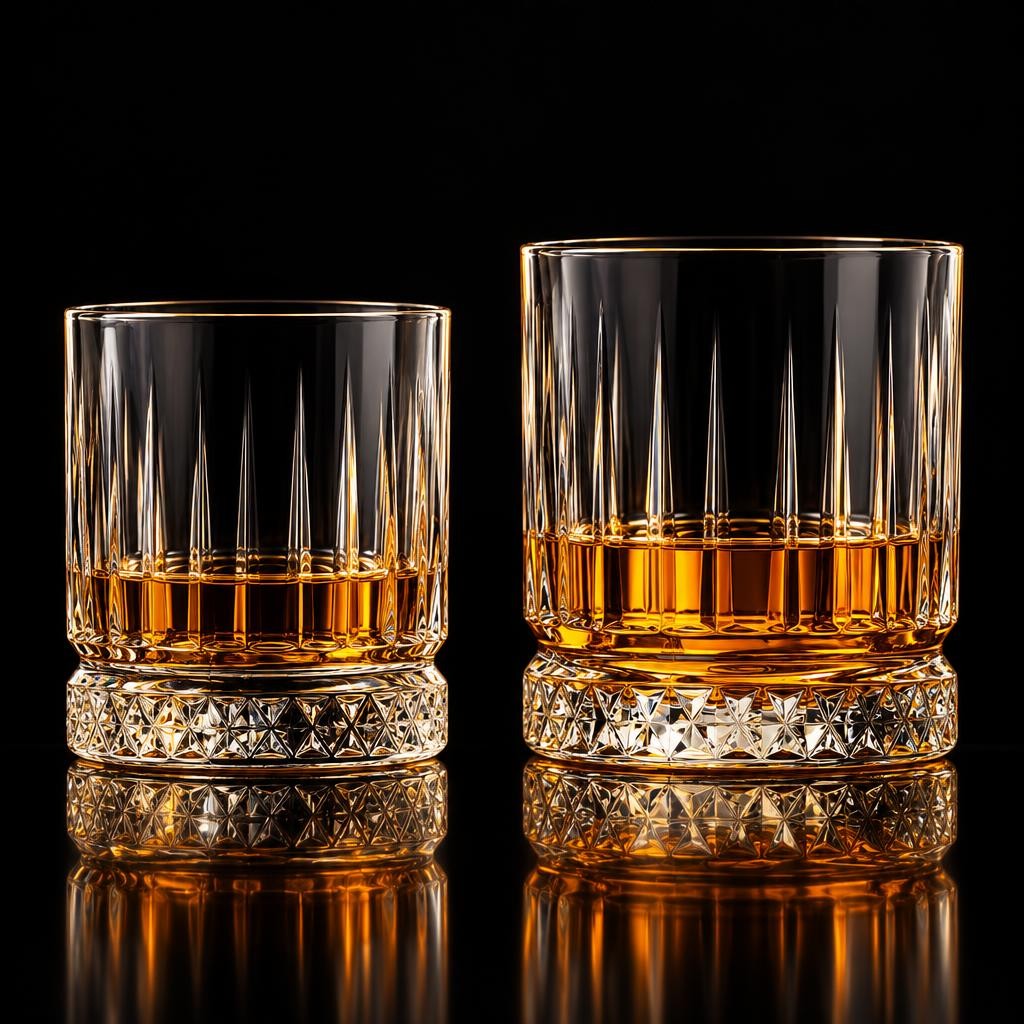 verre-a-whisky-vintage-italien-diamant-fond-noir