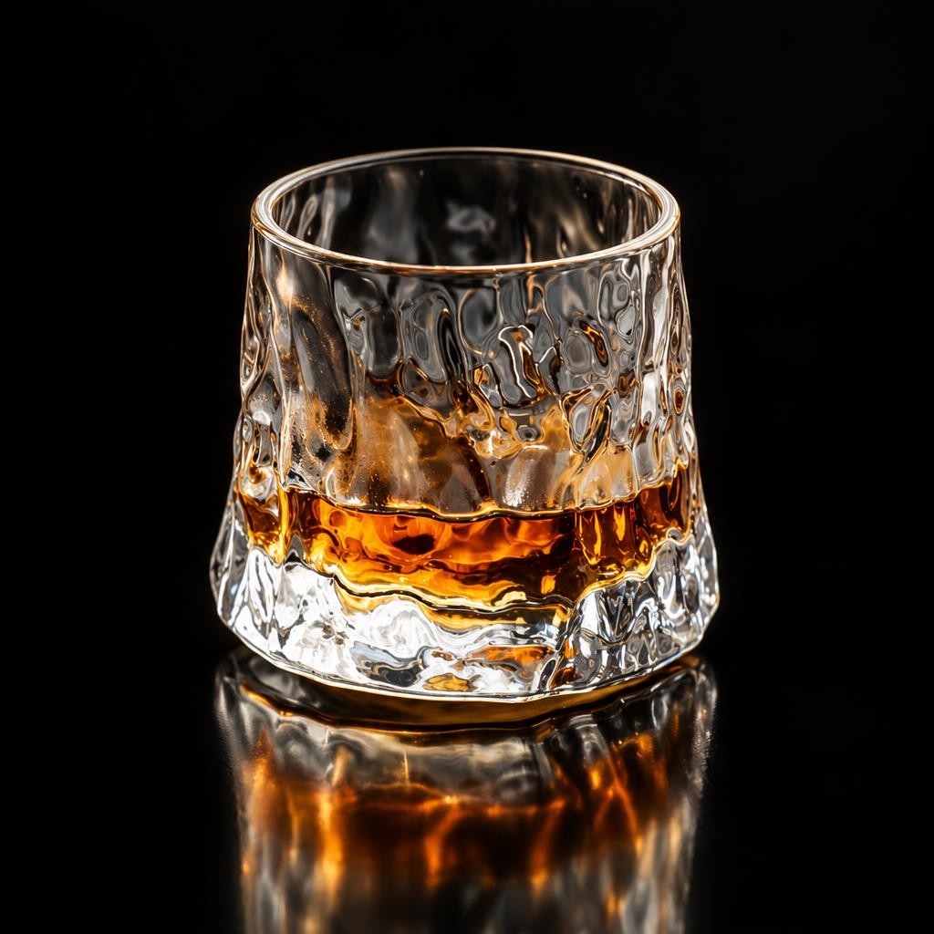 verre-toupie-design-fond-noir