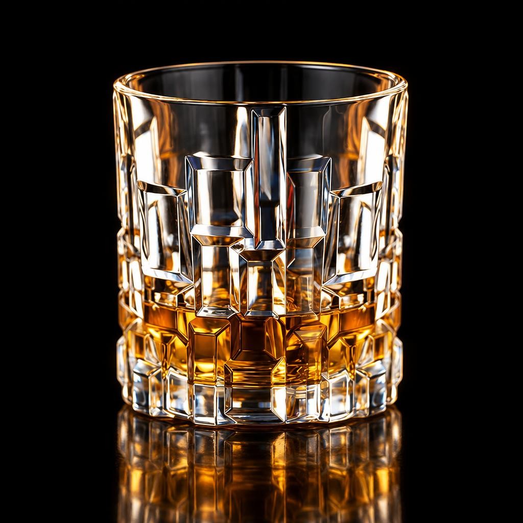 verre-a-whisky-ondule-fond-noir