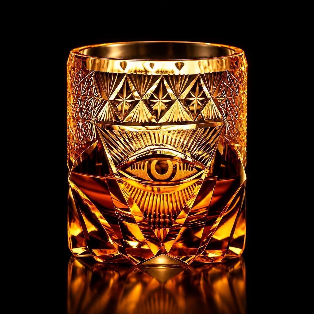 verre-degustation-cristal-ambre-fond-noir
