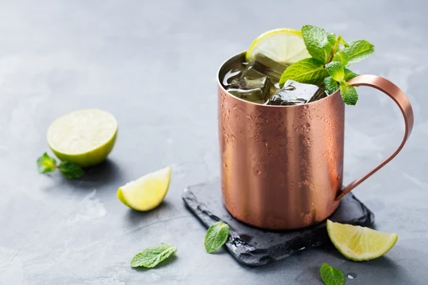 vignette verre moscow mule