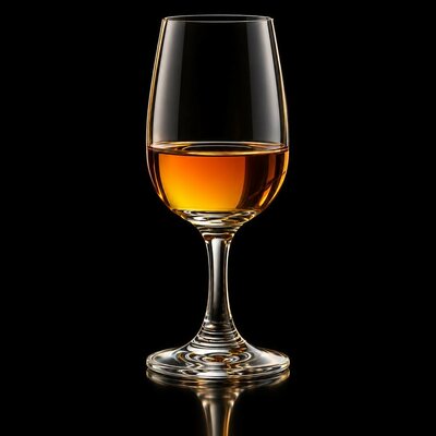 verre-tulipe-degustation-oenologue-fond-noir