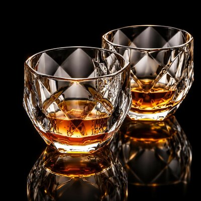 verre-a-whisky-vintage-cristal-brandy-fond-noir