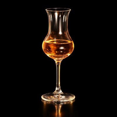 le-verre-tulipe-fond-noir
