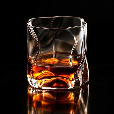 verre-a-whisky-origami-fond-noir