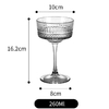 Verre-Martini-Grav-de-260ml-Coupe-Cocktail-Champagne-Strihear-pour-Bar-Domicile-Vin-Bo-te-de