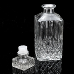 Verseur-de-bouteille-en-verre-diamant-800ml-Vintage-bouteille-de-liqueur-whisky-cristal-Carafe-Bar