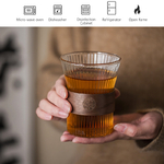 Verre-caf-de-style-japonais-tasse-th-cocktail-whisky-bi-re-brochure-rayures-normes-verres-maison