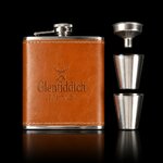 flasque-alcool-cuir-fond-noir