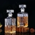Bouteille-de-vin-en-verre-carr-Transparent-de-luxe-sans-plomb-Carafe-whisky-contenant-d-alcool