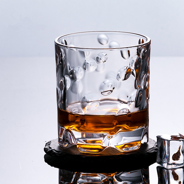 Carafe à whisky en verre rotatif, gobelet rotatif à whisky, gobelets à  shot, normes et tasses