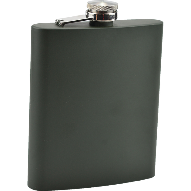 Flasque à alcool noir acier inox 6 Oz 170 ml Motorcycle