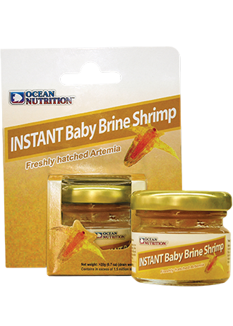 OCEAN NUTRITION Instant Baby Brine Shrimp 30 gr. nauplies d\'artemia frais pour le nourrissage des alevins