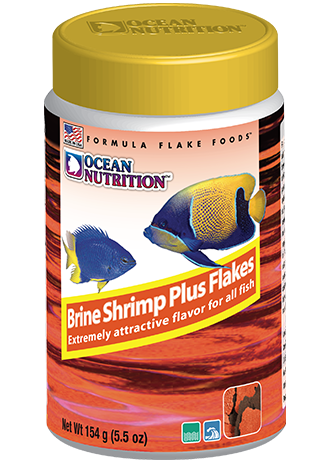 OCEAN NUTRITION Brine Shrimp Plus Flocons 154 gr. nourriture à base d\' artémia frais pour tous poissons marins