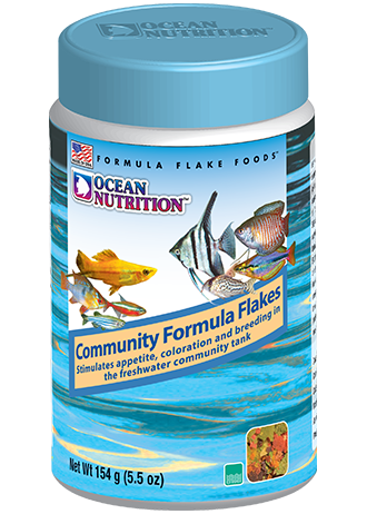 OCEAN NUTRITION Community Formula Flocons 156 gr. nourriture pour tous types de poissons d\'eau douce