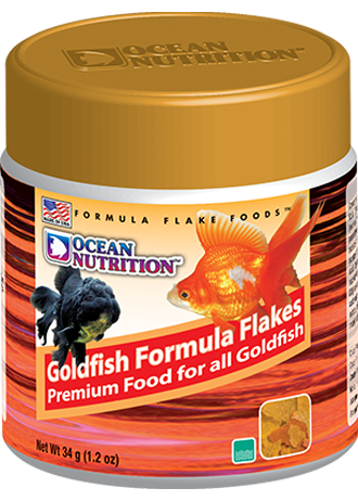 OCEAN NUTRITION GoldFish Flocons 70 gr. nourriture de qualité pour poissons rouges et voiles de Chine