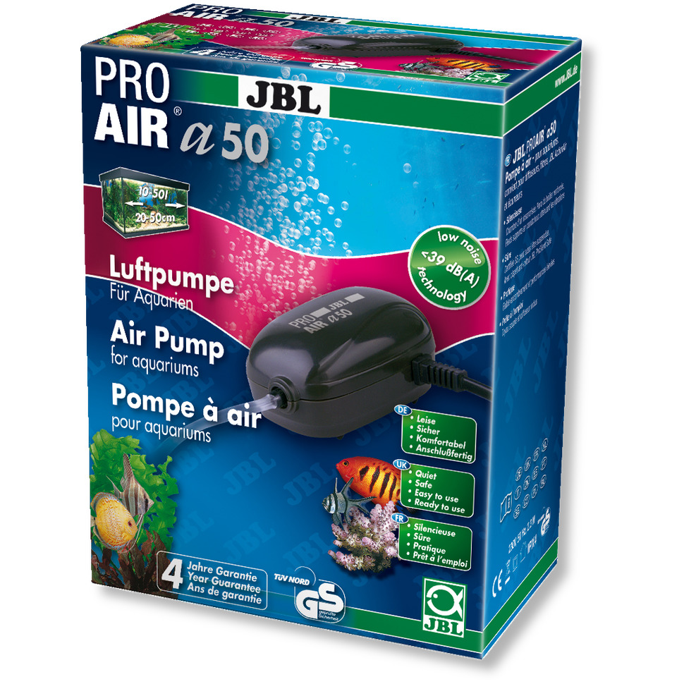 JBL ProAir a50 pompe à air 50 L/h pour aquarium de 10 à 50 L