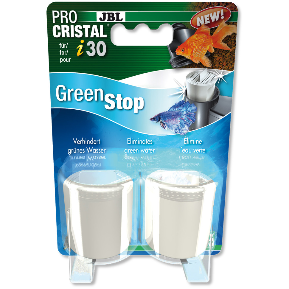 JBL ProCristal i30 GreenStop lot 2 cartouches anti eau verte pour filtre ProCristal i30