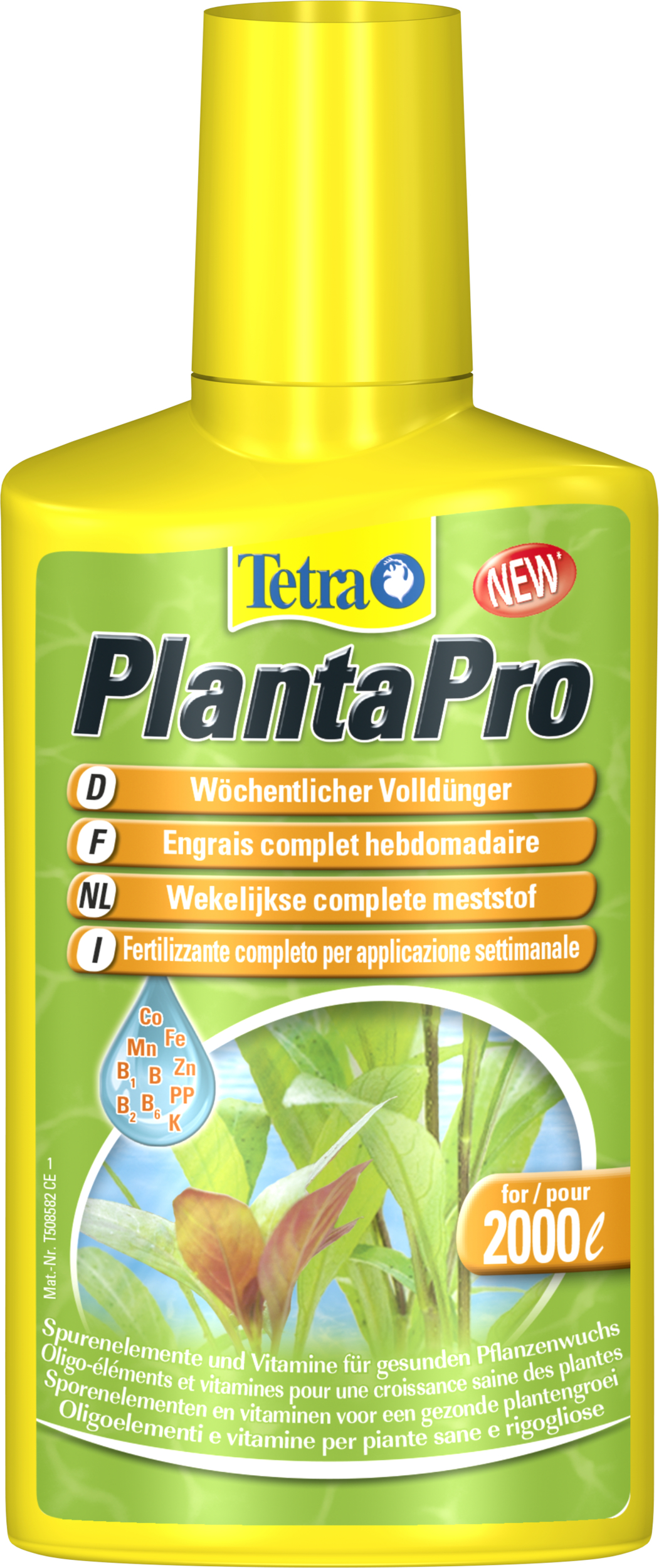 TETRA PlantaPro 250 ml vitamines et oligo-éléments pour plantes d\'aquarium
