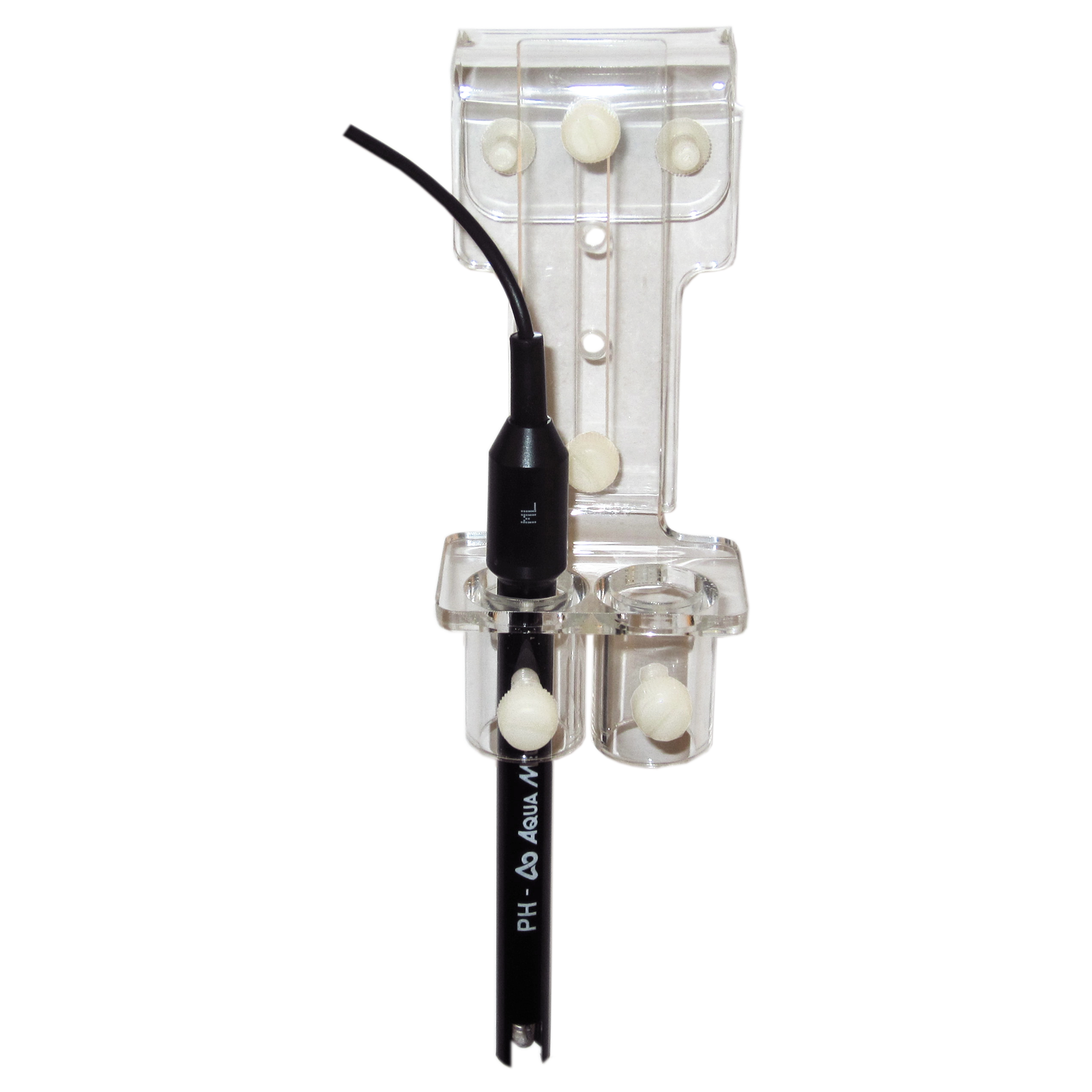 AQUA MEDIC Support universel pour 2 électrodes avec réglage de la profondeur d\'immersion