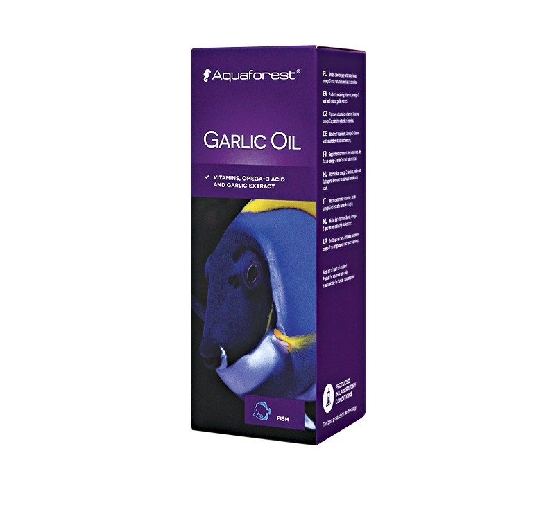 AQUAFOREST Garlic Oil 10 ml complément nutritif pour poissons marins