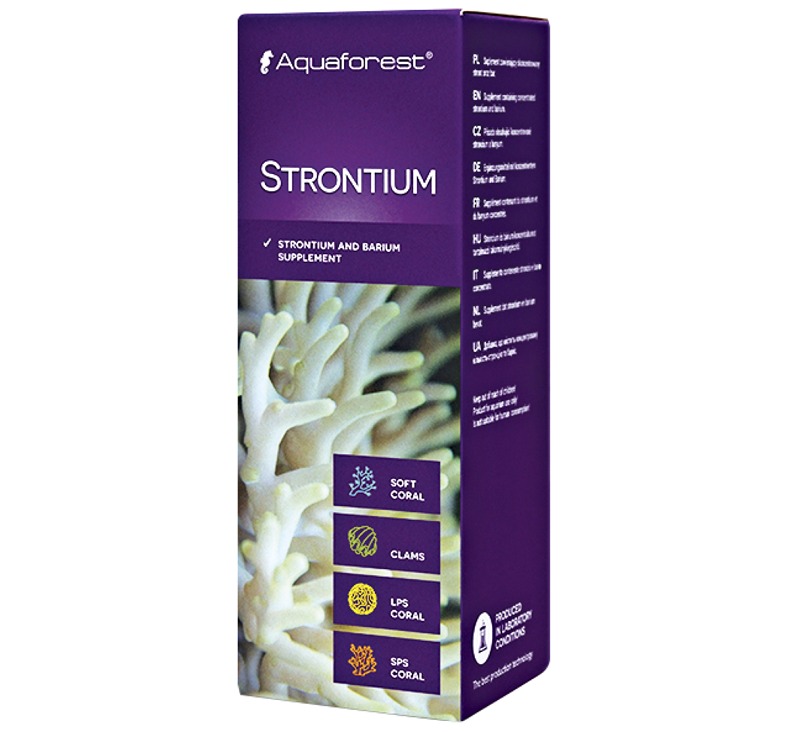 AQUAFOREST Strontium 50 ml concentré de Strontium et le baryum pour la croissance des coraux durs