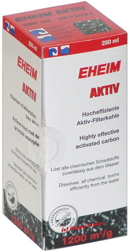EHEIM Aktiv 250 ml charbon très actif pour filltre Aquaball et autres